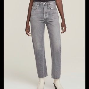 OBO AGOLDE 90’s pinch waist grey never worn